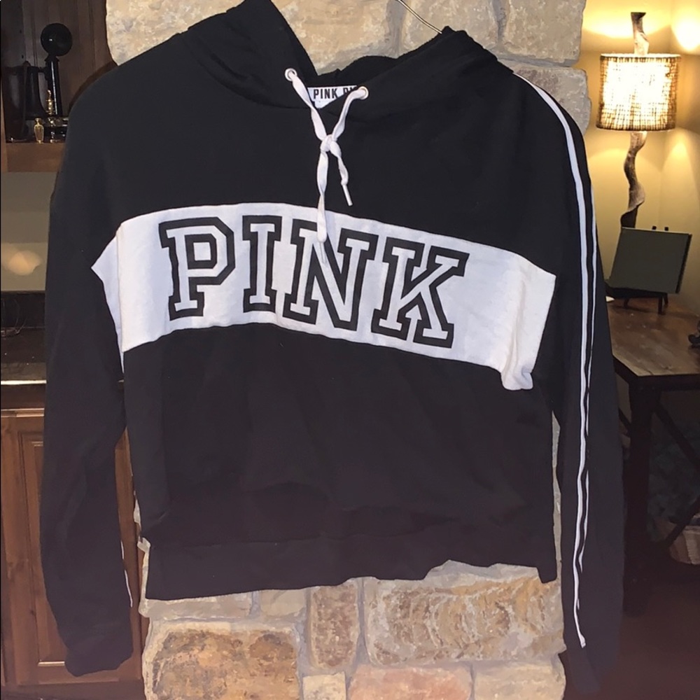 Victoria’s Secret PINK Cropped sweatshirt hoodie